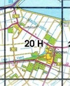 Topografische kaart / Wandelkaart 20H Dronten