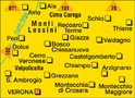 Wandelkaart 100 Monti Lessini-Valpolicella-Valdegna | Kompass