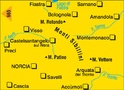 Kompass wandelkaart 666 Monti Sibillini - Cascia - Norcia
