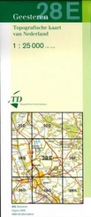 Topografische kaart / Wandelkaart 28E Geesteren