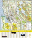 Wegenkaart landkaart Northern California | National Geographic
