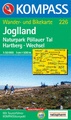 Wandelkaart 226 Joglland | Kompass