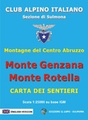Wandelkaart Abruzzen Monte Genzana - Monte Rotella - Montagne del Centro Abruzzo (09) | Edizione di Lupo