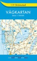 Landkaart - wegenkaart 119 Strömstad vagkarten - Zweden | Lantmariet