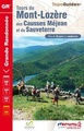 Tours du Mont-Lozère, des Wandelgids Causses Méjean et du Sauveterre GR 6, GR 60 & GR 68 Réf. 631 | FFRP