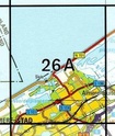Topografische kaart / Wandelkaart 26A Almere - Buiten