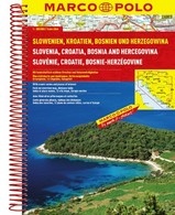 Wegenatlas Slowenië, Kroatië, Bosnië & Hercegovina | Marco Polo