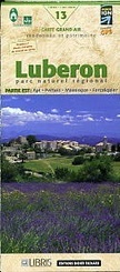 Wandelkaart 13 Luberon Est Apt - Pertuis - Manosque - Forcalquier | Libris