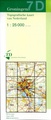 Topografische kaart / Wandelkaart 7D Groningen