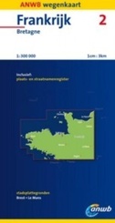 Wegenkaart  - Landkaart 02 Bretagne | ANWB