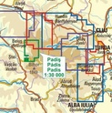 Dimap wandelkaart Padis - Roemenie