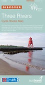 Sustrans NSCR Three Rivers Cycle Route - NN14 - Northsea Cycle Route (NSC) Fietskaart Engeland