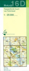 Topografische kaart / Wandelkaart 16D Blokzijl