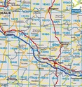 Wandelkaart 1740 E - 1740E Nérac  topografische kaart  | IGN Bleue