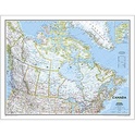 Wandkaart - landkaart Canada | National Geographic plano papieren versie