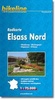 Fietskaart Radkarte Elsass Nord - Elzas Noord | Bikeline