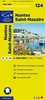 Wegenkaart - Landkaart 124 fietskaart Nantes - Châteaubriant - Ancenis - St. Nazaire - Redon | IGN