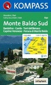 Wandelkaart 692 Monte Baldo Süd-Bardolino-Garda-Torri di Benaco-Caprino Veronese-Ferrara di monte Baldo | Kompass