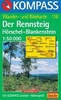Kompass wandelkaart 118 Der Rennsteig Hörschel-Blanken