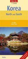 Landkaart - wegenkaart Korea (Noord en Zuid) | Nelles maps