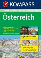 Oostenrijk 3D GPS Topografische kaart - Digitale kaart DVD | Kompass