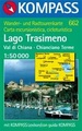 Wandelkaart fietskaart 662 Lago Trassimeno Val di Chiana, Chianciano Terme - Toscane - Umbrië | Kompass