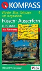 Kompass wandelkaart 4 Füssen-Ausserfern