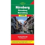 Stadsplattegrond - landkaart Nürnberg - Neurenberg | Freytag und Berndt