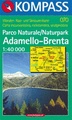 Wandelkaart 070 Naturpark/Parco Naturale Adamello-Brenta | Kompass