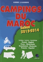 Campinggids Gandini Campings du Maroc, Mauretanië (Marokko) 2013-2014  | Guide J. Gandini - Serre Editeur
