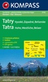 Kompass wandelkaart 2100 Hoge Tatra-Vysoke Tatry