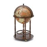 Barglobe (globe 97) -  Wereldbol Adisimo bar globe met wielen | Zoffoli