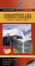 Wegenkaart  - Landkaart Touring Map 4 – southeast Iceland - Zuidoost IJsland | Ferdakort IJsland