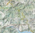 Dimap wandelkaart Vladeasa Mountains - Roemenie