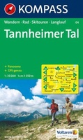 Wandelkaart 04 - Tannheimer Tal | Kompass