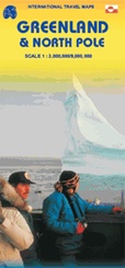 Landkaart - wegenkaart Groenland - Greenland en Noordpool | ITMB