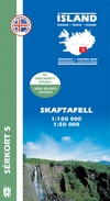 Wandelkaart 05 Skaftafell - IJsland | Mal og Menning