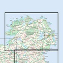 Wegenkaart - Landkaart Ireland North ( Ierland ) | Ordnance Survey