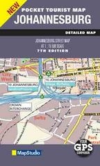 Stadsplattegrond - landkaart Johannesburg Zuid Afrika - eaZiplan | MapStudio