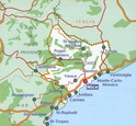 Wegenkaart - landkaart - autokaart 341 Alpes Maritimes (Franse Alpen) | Michelin Local