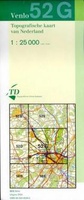 Topografische kaart - wandelkaart  52G Venlo