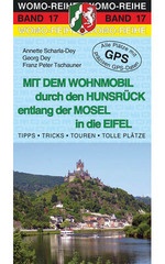 Campergids - Camperplaatsen Band 17: Mit dem Wohnmobil durch den Hunsrück entlang der Mosel in die Eifel | Womo Verlag