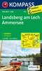 Kompass wandelkaart 189 Landsberg-Lech-Ammersee