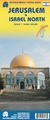 Landkaart  - wegenkaart Jerusalem & Israel North - Jeruzalem en Noord Israël | ITMB
