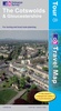 Fietskaart 08 The Cotswolds & Gloucestershire Tour Map | Ordnance Survey