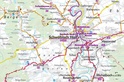 Fietskaart Radkarte Südtirol Vinschgau - Pustertal - Dolomieten - Eisacktal ST02 | Bikeline