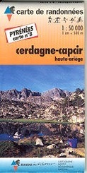 Rando 08 Wandelkaart Cerdagne Capcir - Haute Ariege - Les Angles (Frankrijk - Pyreneeen)