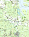 Topografische kaart  / Wandelkaart 6E Kollum