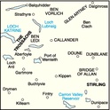 Wandelkaart Schotland Landranger 057 Stirling & The Trossachs | Ordnance Survey