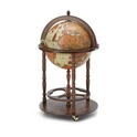 Barglobe (globe 97) -  Wereldbol Adisimo bar globe met wielen | Zoffoli